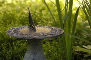 garden sundial