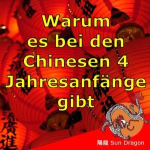 China 4 Jahresanfänge